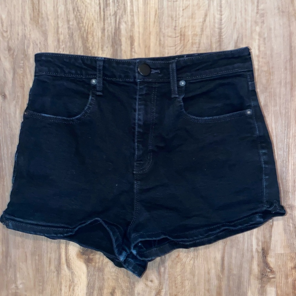 BDG Black High Rise Shorts